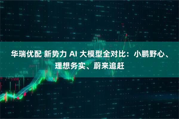 华瑞优配 新势力 AI 大模型全对比：小鹏野心、理想务实、蔚来追赶